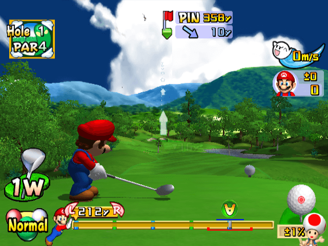 Mario Golf Family Tour screenshot 4 for Gamecube